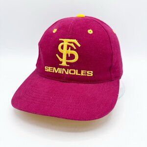 Vintage Florida State Seminoles HMI Headwear Hat Snapback Cap Red Men NCAA